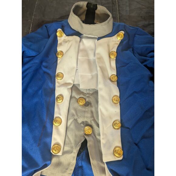 Founding Father Boys Size S Colonial Patriot Halloween Costume Revolutionary - Picture 15 of 16